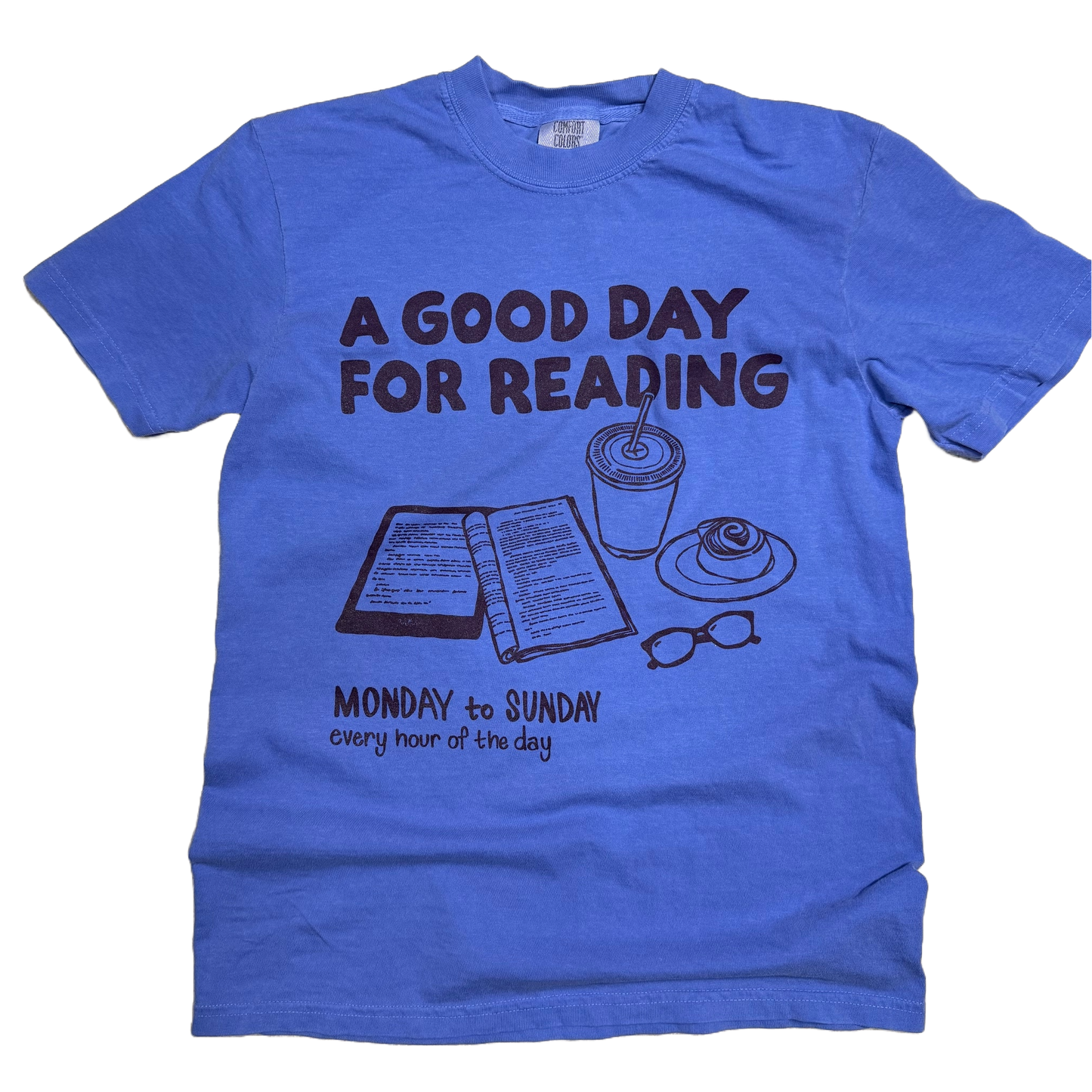 A Good Day For Reading (Blue)