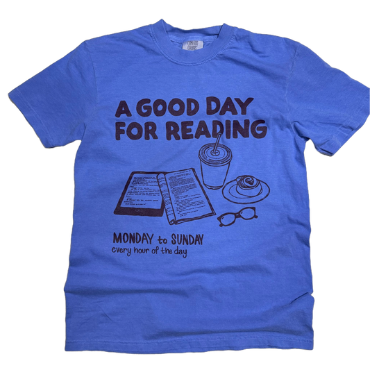 A Good Day For Reading (Blue)