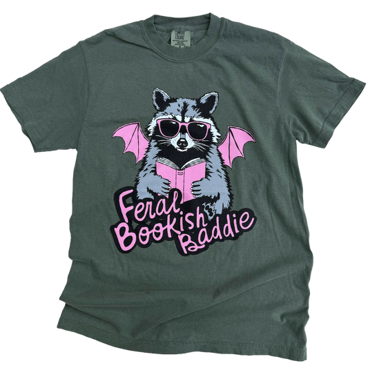 Feral Bookish Baddie (Moss)