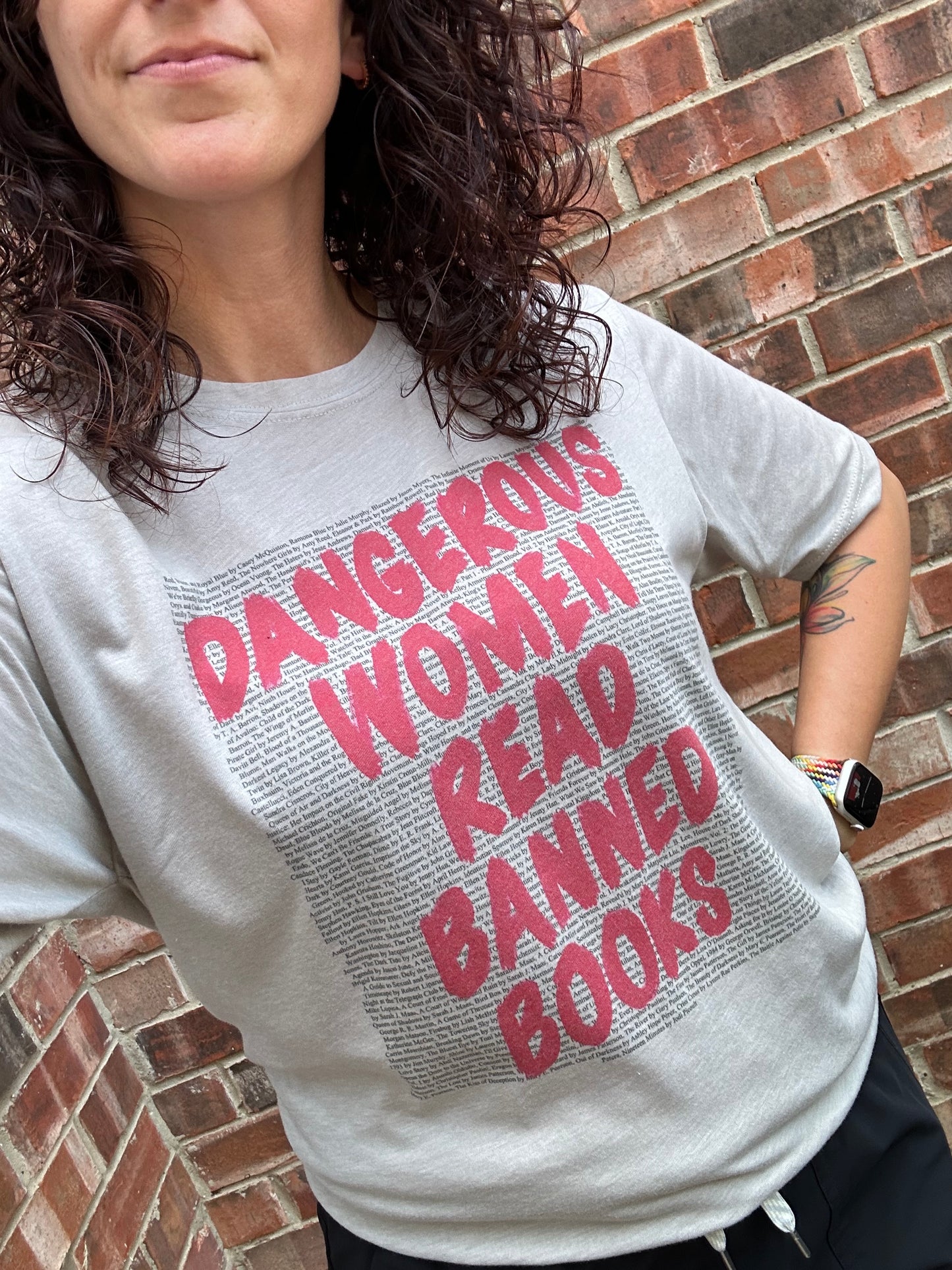 Dangerous Women Read Banned Books (red)