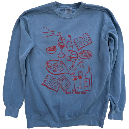 Book & Wine Club | Sweatshirt