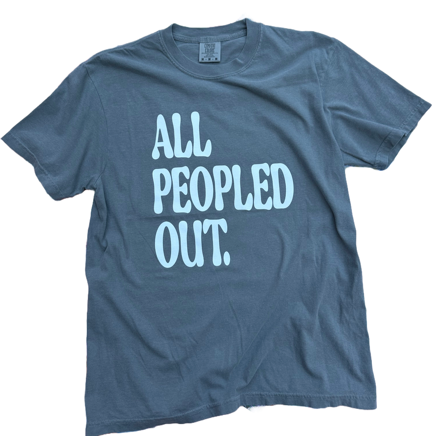 All Peopled Out (white)